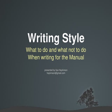 Writing the Ubuntu Manual