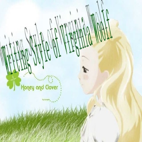 Writing Style Of Virginia Woolf