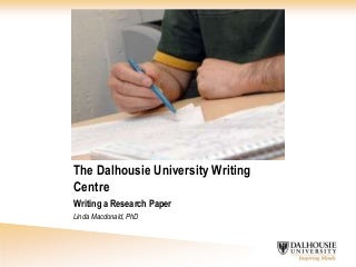 Writing the Research Paper