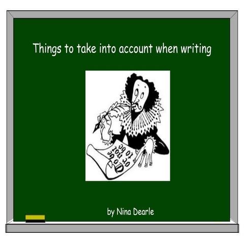 Writing tips revised