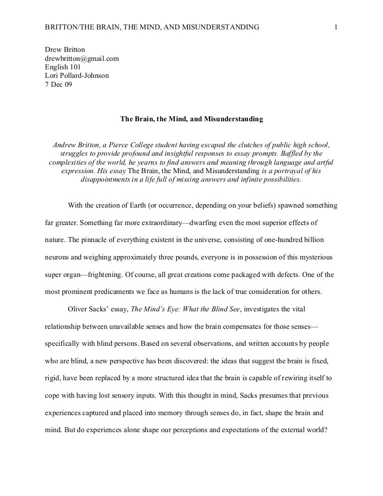 a descriptive essay about a person
