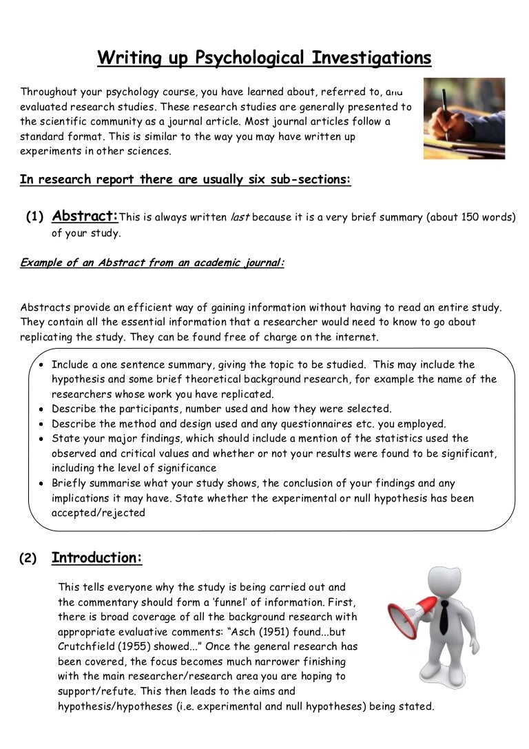 Essay help psychology