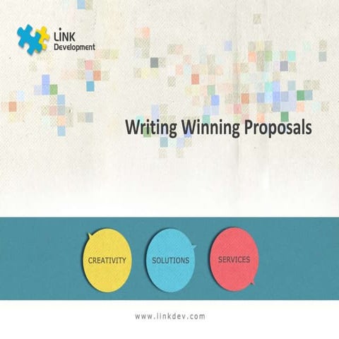 Writing Winning Proposals