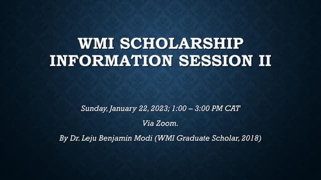 Writing Your Wells Mountain Initiative Scholarship Essays