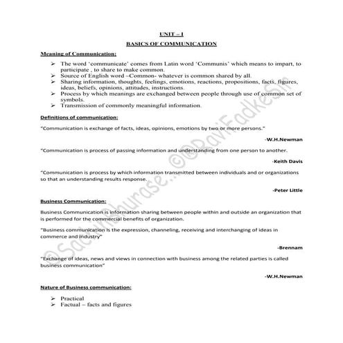 Written analysis & communication