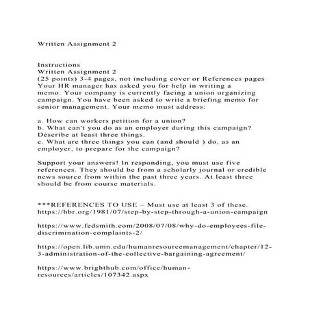 Written Assignment 2InstructionsWritten Assignment 2(25 .docx