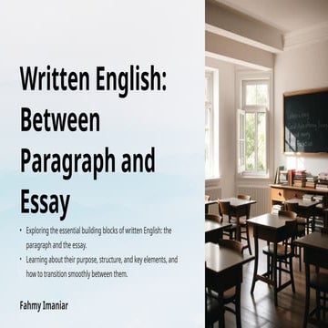 Paragraph & Essay | PPTX