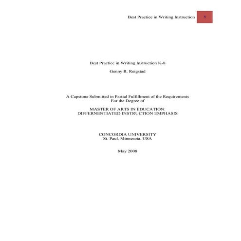 Written language research