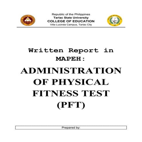 Written report