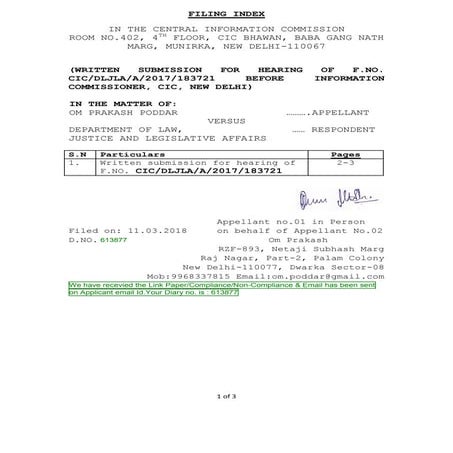 65 b certificate format | PDF