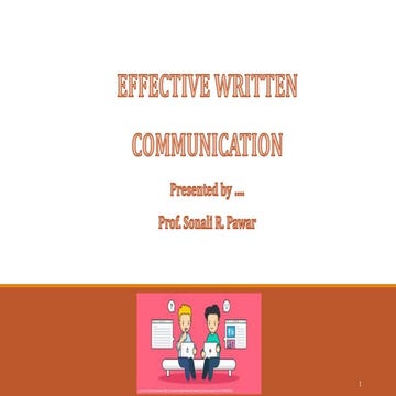 Effective Writting communication 