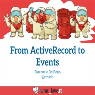 From ActiveRecord to EventSourcing