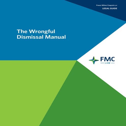 Wrongful Dismissal Manual