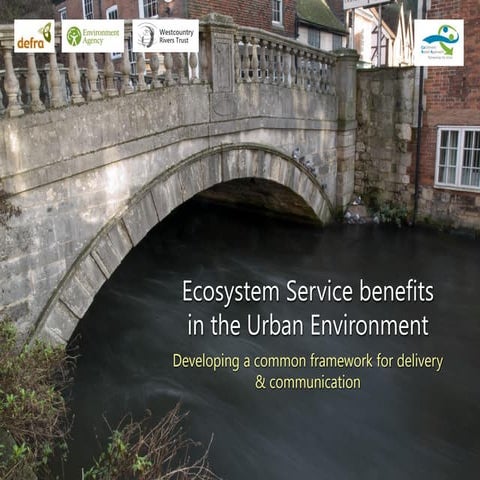 Ecosystem Service Benefits in the Urban Environment
