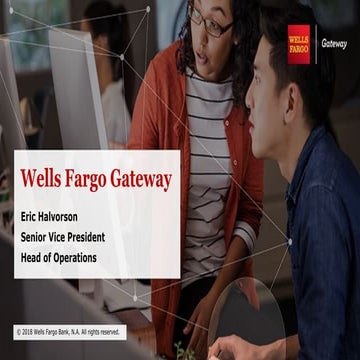 [WSO2Con USA 2018] Skate to Where the Puck Will Be: Building the Wells Fargo ...