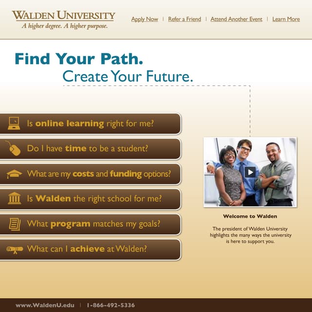 Walden University Acceptance 2016 | PDF