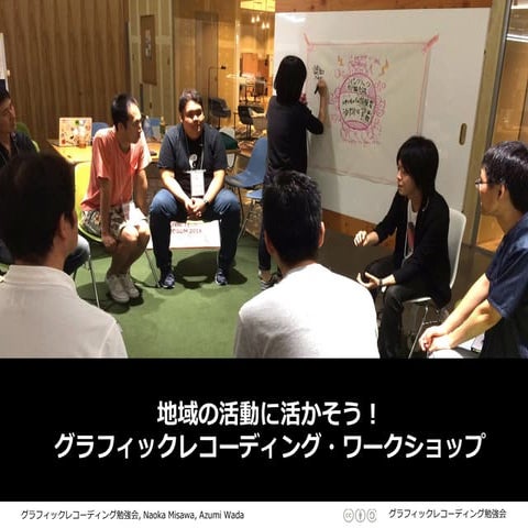 地域の活動に活かそう！ グラフィックレコーディング・ワークショップ  in 金沢・輪島