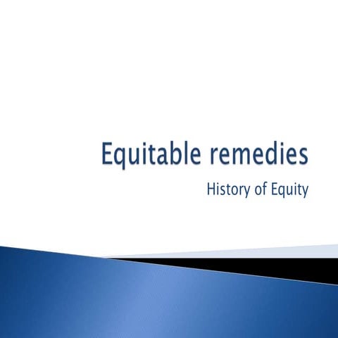 Ws 1 history of equity