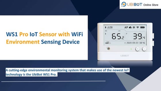 WS1 Pro Remote-Accessible & Accurate Measurement Sensor