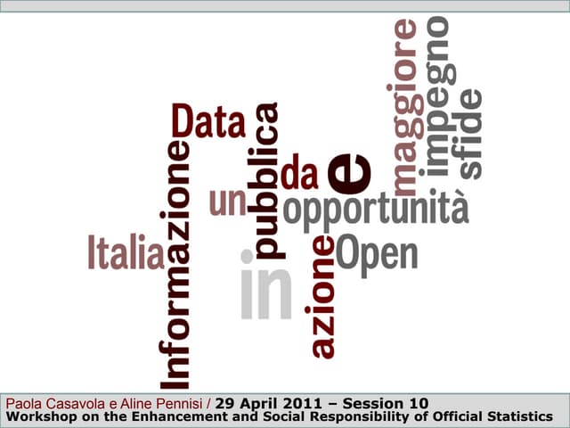 Ws2011 sessione10 casavola_pennisi