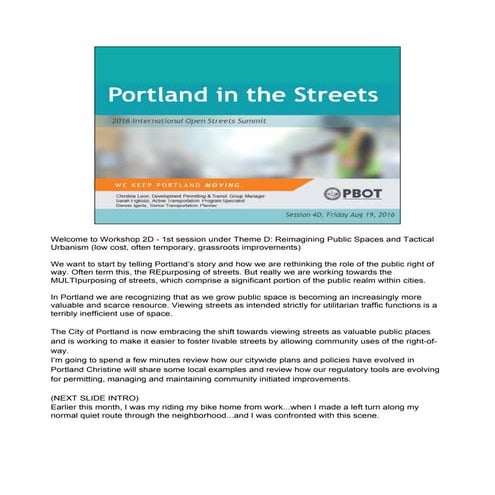 WS 2D   Portland in the Streets Permitting 