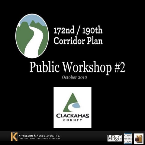 Public Workshop #2