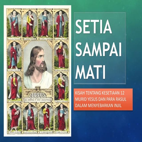 Khotbah Rohani Setia Sampai Mati (untuk umum) | PPTX