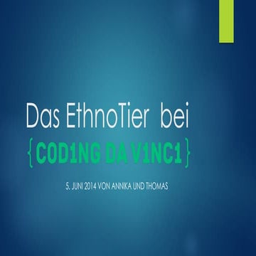 BODDy 2014 - Workshop 4: Annika Blohm / Thomas Tursics