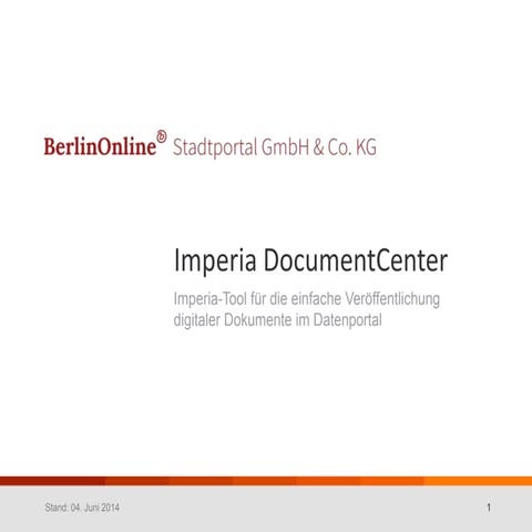 BODDy 2014 - Workshop 6: Andreas Mängel