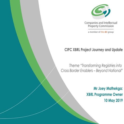 South Africa - CIPC XBRL Project Journey and Update