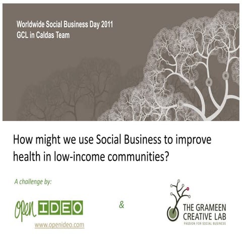 WSBD open ideo challenge