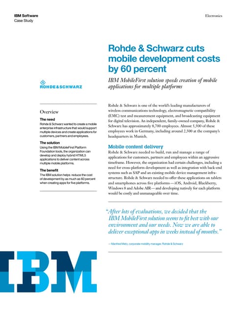 IBM Mobile 