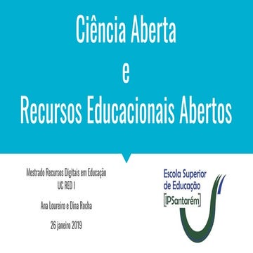 Ciencia Aberta e REA