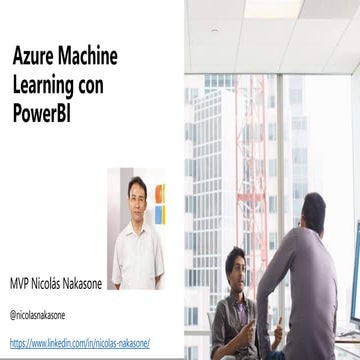 Workshop Azure Machine Learning con PowerBI