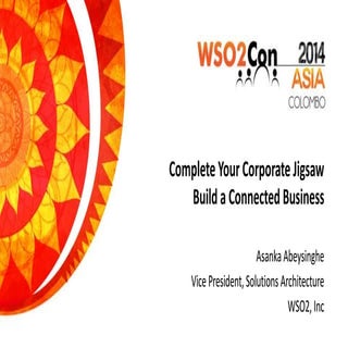 WSO2Con-Asia-2014 : Build a Connected Business (final keynote)