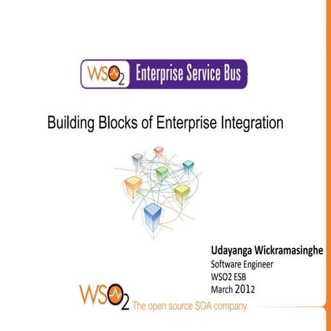 Building Blocks of Enterprise Integration