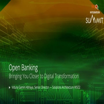 [WSO2 Integration Summit Brazil 2019] Open Banking