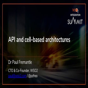 [WSO2 Integration Summit Johannesburg 2019] Technology Market Outlook and Str...