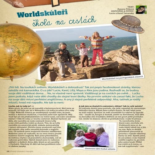 Worldskůleři na cestách