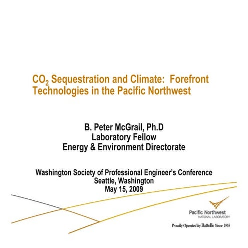 WSPE Seminar 3 May 15, 2009 Co2 | PDF