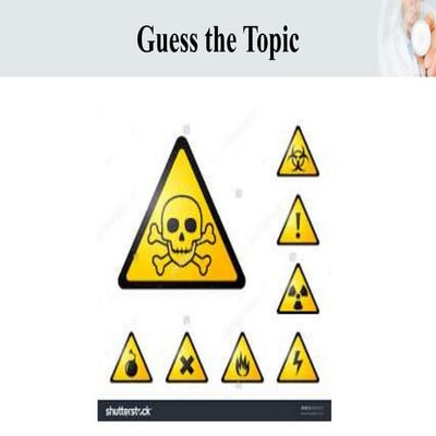 Warning signs of various disease 