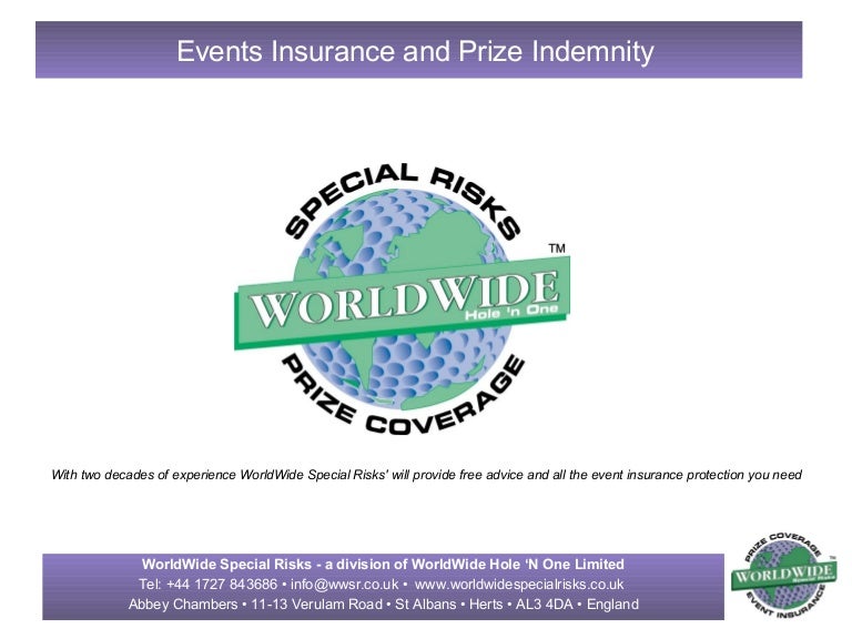 WorldWide Special Risks WorldWide Special Risks