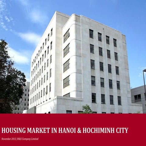 Report about buying house in Ha Noi and Ho Chi Minh City 2013