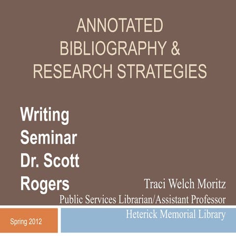 Writing Seminar Rogers