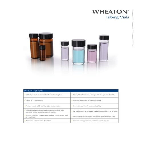 Brochure schott vials_row | PDF