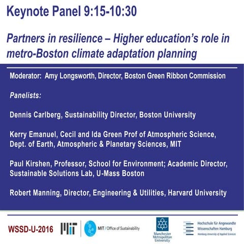 WSSD-U-2016 Sept 15 Resilency Panel 