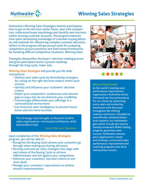 Winning Strategies Solution Sheet