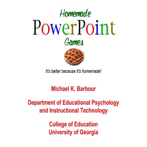 Job Talk: Teaching (2007) - Wayne State University