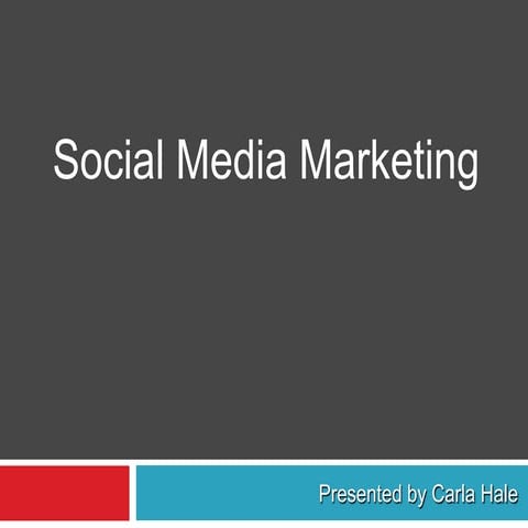 Social Media Marketing