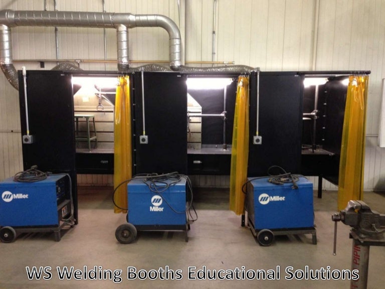 WS Weld booths for Welding Schools